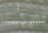 CMS1055 15.5 inches 6mm faceted round grey moonstone beads wholesale