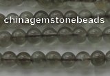 CMS1070 15.5 inches 4mm round grey moonstone beads wholesale