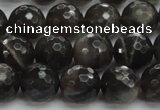 CMS1077 15.5 inches 10mm faceted round grey moonstone beads wholesale