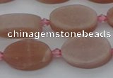 CMS1147 15.5 inches 12*20mm oval moonstone gemstone beads