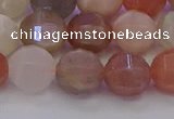 CMS1168 15.5 inches 10mm faceted round rainbow moonstone beads