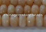 CMS1172 15.5 inches 6*10mm faceted rondelle moonstone beads