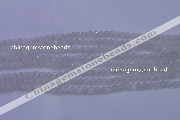 CMS1200 15.5 inches 4mm faceted round white moonstone beads