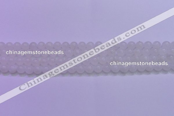 CMS1252 15.5 inches 8mm round natural white moonstone beads