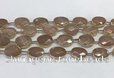 CMS1345 7.5 inches 13*18mm faceted oval moonstone beads