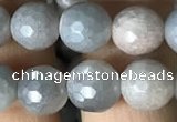 CMS1457 15.5 inches 8mm faceted round AB-color moonstone beads