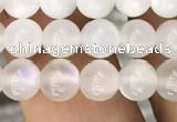 CMS1461 15.5 inches 6mm round white moonstone beads wholesale