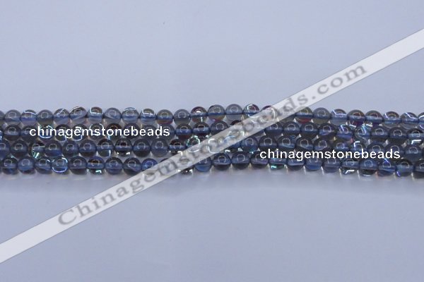 CMS1511 15.5 inches 6mm round synthetic moonstone beads wholesale