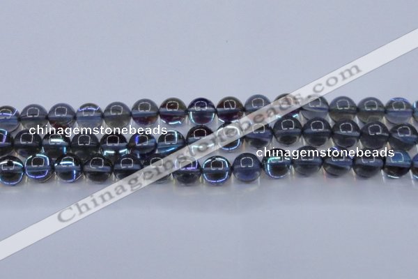 CMS1514 15.5 inches 12mm round synthetic moonstone beads wholesale