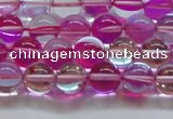 CMS1541 15.5 inches 6mm round synthetic moonstone beads wholesale