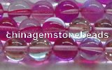 CMS1543 15.5 inches 10mm round synthetic moonstone beads wholesale