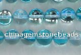 CMS1552 15.5 inches 8mm round synthetic moonstone beads wholesale