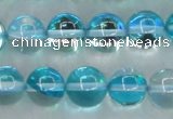 CMS1553 15.5 inches 10mm round synthetic moonstone beads wholesale