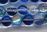 CMS1584 15.5 inches 12mm round synthetic moonstone beads wholesale