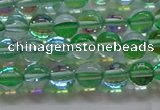 CMS1601 15.5 inches 6mm round synthetic moonstone beads wholesale