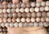 CMS1680 15.5 inches 10mm faceted round moonstone beads wholesale