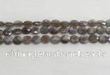 CMS1797 15.5 inches 8*10mm faceted oval AB-color moonstone beads