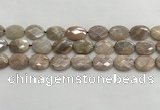 CMS1802 15.5 inches 15*20mm faceted oval AB-color moonstone beads