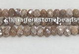 CMS1838 10*12mm - 12*16mm faceted freeform AB-color moonstone beads