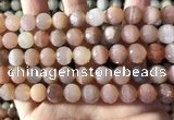 CMS1893 15.5 inches 10mm faceted round rainbow moonstone beads