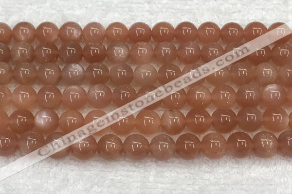 CMS1899 15.5 inches 12mm round moonstone gemstone beads