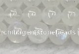 CMS1906 15.5 inches 6mm round white moonstone gemstone beads