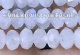 CMS1925 15.5 inches 4*6mm faceted rondelle white moonstone beads