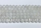 CMS2006 15.5 inches 8mm round white moonstone gemstone beads