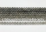 CMS2020 15.5 inches 6mm round black moonstone beads wholesale