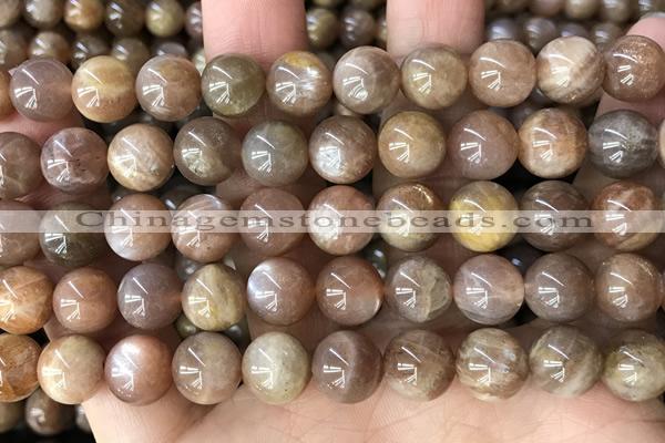 CMS2064 15.5 inches 10mm round moonstone gemstone beads