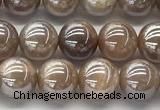 CMS2081 15 inches 8mm round AB-color moonstone beads