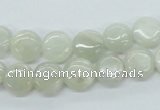 CMS209 15.5 inches 10mm flat round moonstone gemstone beads wholesale