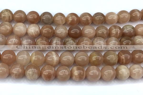 CMS2114 15 inches 11mm round moonstone beads