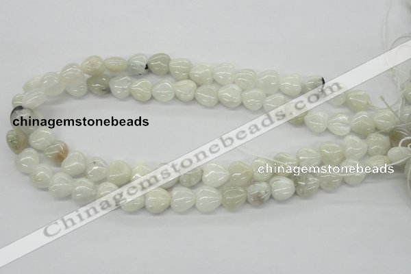 CMS212 15.5 inches 12*12mm heart moonstone gemstone beads wholesale