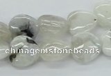 CMS213 15.5 inches 14*14mm heart moonstone gemstone beads wholesale