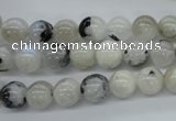 CMS216 15.5 inches 8mm round white moonstone gemstone beads