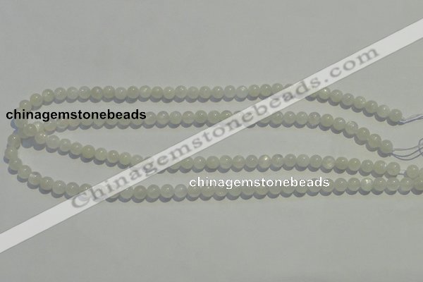 CMS250 15.5 inches 6mm round natural moonstone gemstone beads
