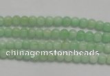 CMS401 15.5 inches 4mm round green moonstone beads wholesale