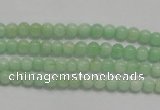 CMS401 15.5 inches 4mm round green moonstone beads wholesale