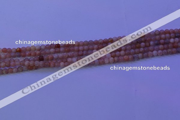 CMS501 15.5 inches 4mm round moonstone beads wholesale