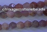 CMS580 15.5 inches 5*6mm faceted nuggets moonstone gemstone beads