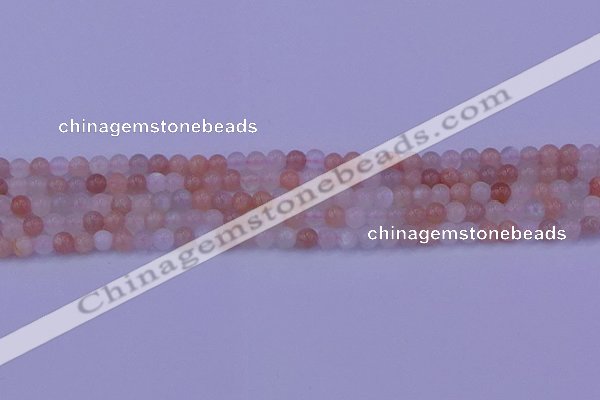 CMS620 15.5 inches 4mm round rainbow moonstone beads wholesale