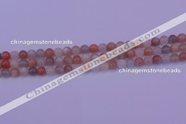 CMS621 15.5 inches 6mm round rainbow moonstone beads wholesale