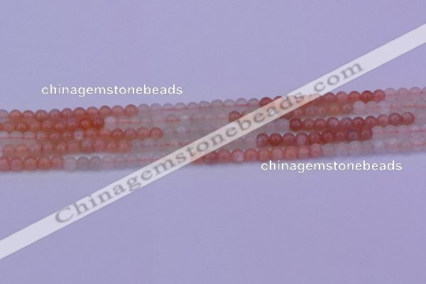 CMS630 15.5 inches 4mm round rainbow moonstone gemstone beads