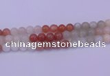 CMS634 15.5 inches 12mm round rainbow moonstone gemstone beads