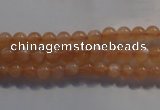 CMS731 15.5 inches 6mm round A grade natural peach moonstone beads