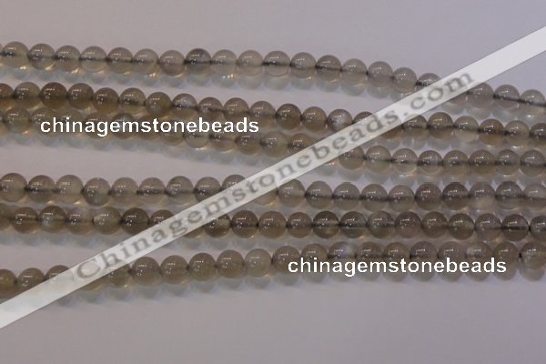 CMS851 15.5 inches 6mm round natural black moonstone beads