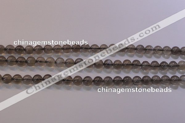 CMS859 15.5 inches 8mm round A grade natural black moonstone beads