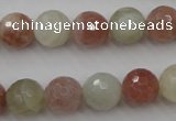 CMS881 15.5 inches 12mm faceted round moonstone gemstone beads