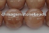 CMS937 15.5 inches 18mm round A grade moonstone gemstone beads